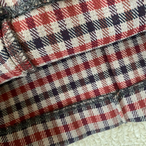 Smythe new with tags pull on cropped check pants - size XS - Picture 7 of 14